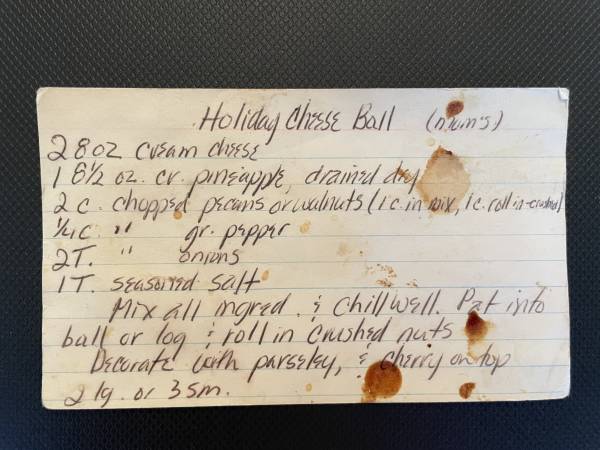 Original recipe card IMG_9108