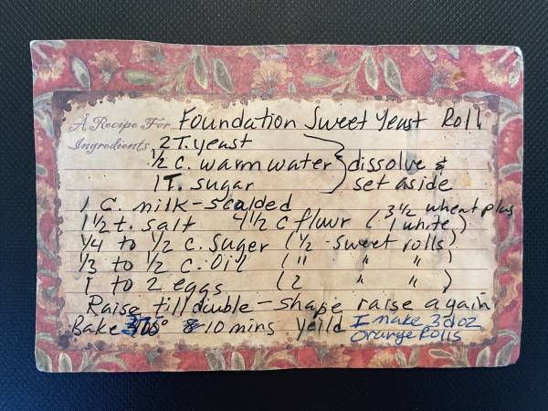 Original recipe card IMG_9126