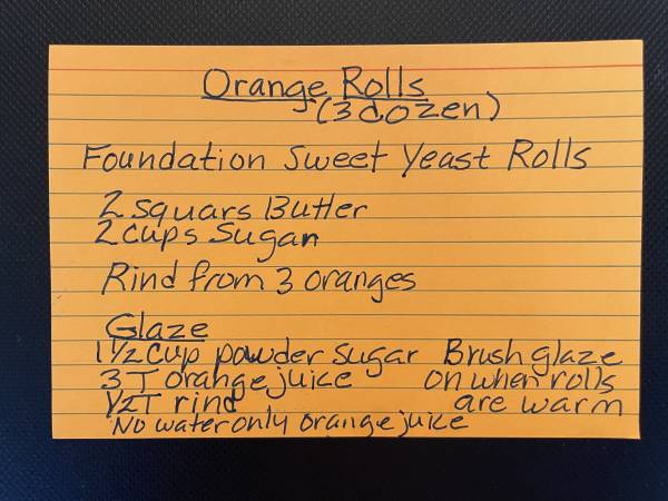 Original recipe card IMG_9127