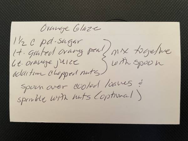 Original recipe card IMG_9146