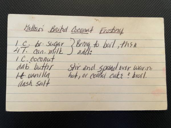 Original recipe card IMG_9172