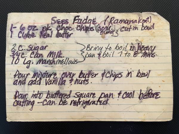 Original recipe card IMG_9174