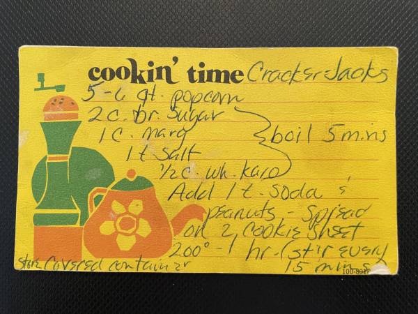 Original recipe card IMG_9181
