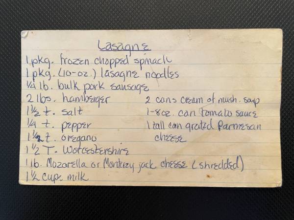 Original recipe card IMG_9194
