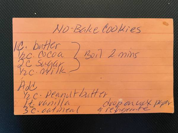 Original recipe card IMG_9212