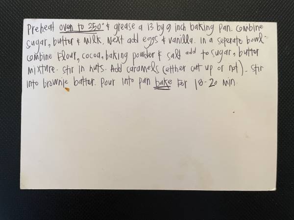 Original recipe card IMG_9226