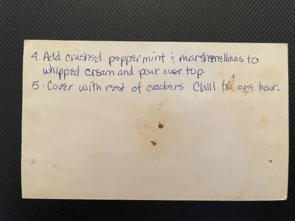 Original recipe card IMG_9237
