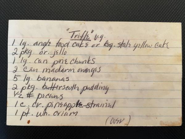 Original recipe card IMG_9238