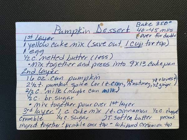 Original recipe card IMG_9250