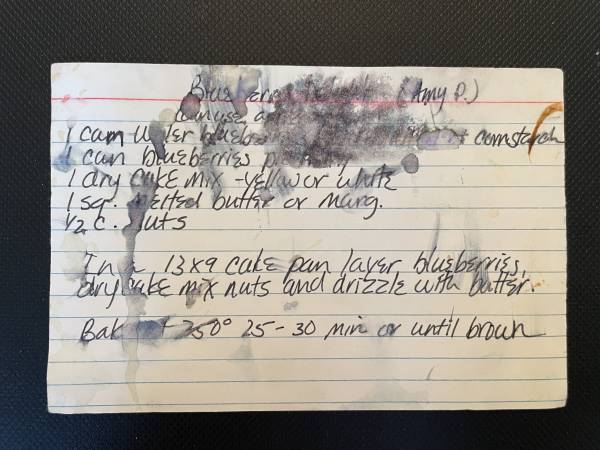 Original recipe card IMG_9252