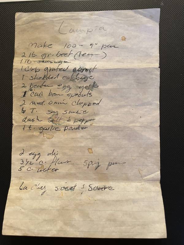Original recipe card IMG_9261