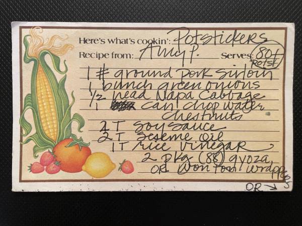 Original recipe card IMG_9269