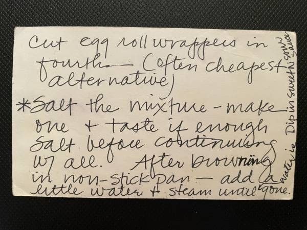 Original recipe card IMG_9270