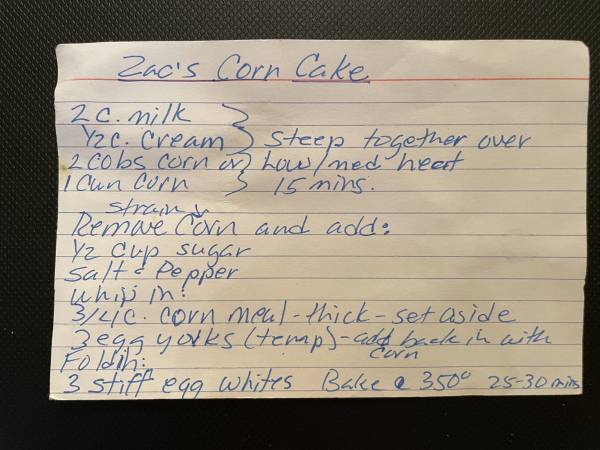 Original recipe card IMG_9279