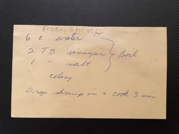 Original recipe card IMG_9290