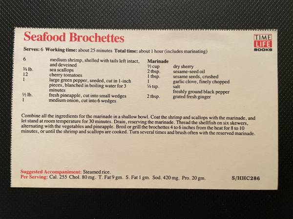 Original recipe card IMG_9292