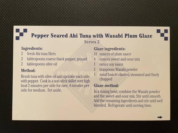 Original recipe card IMG_9294