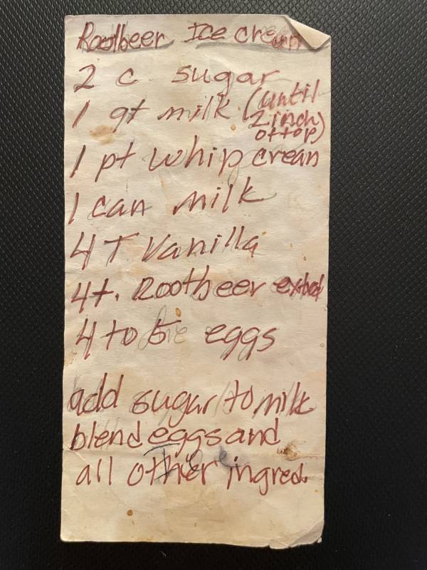 Original recipe card IMG_9311