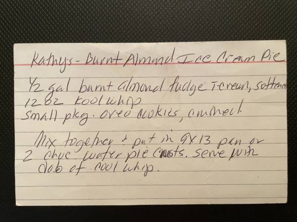 Original recipe card IMG_9313