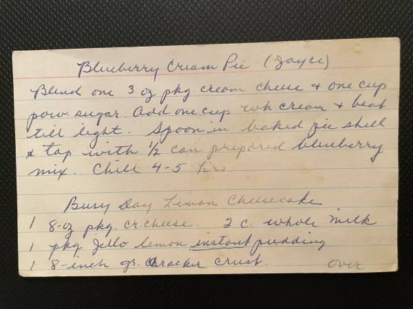 Original recipe card IMG_9354