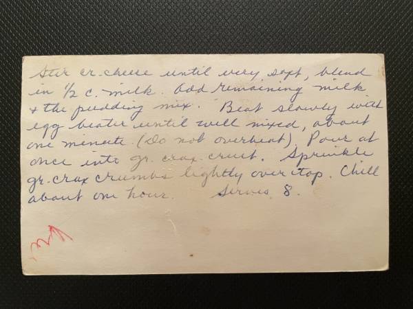 Original recipe card IMG_9355