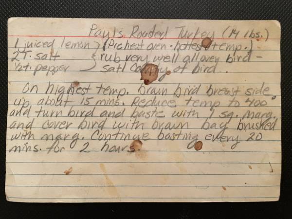 Original recipe card IMG_9366