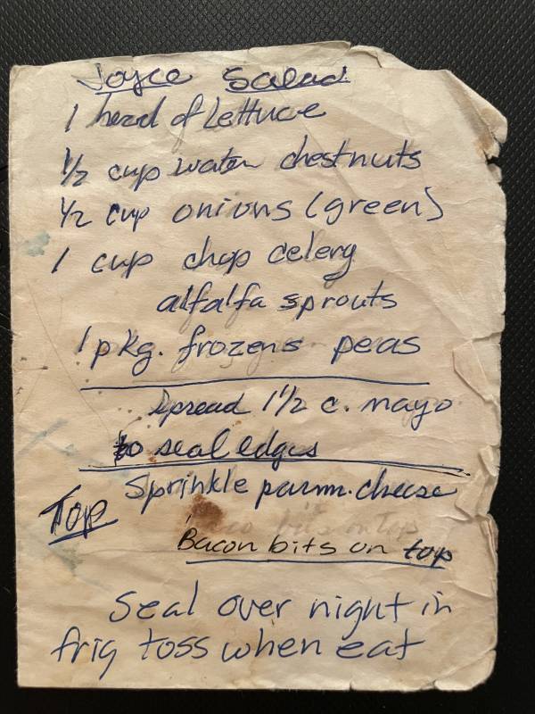 Original recipe card IMG_9376