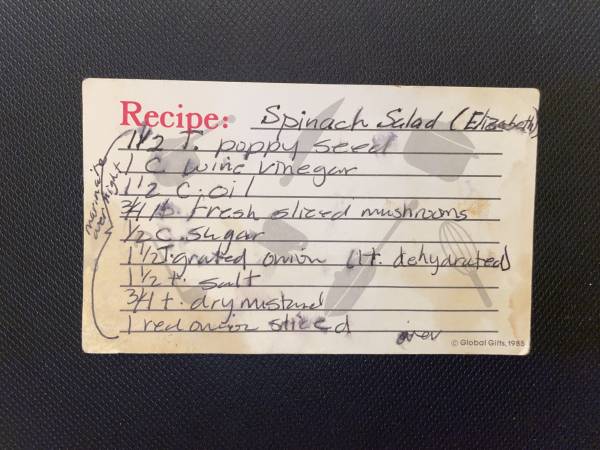 Original recipe card IMG_9386