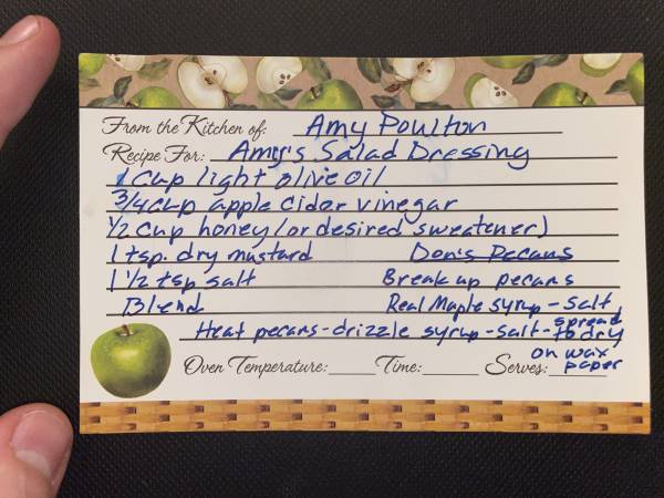 Original recipe card IMG_9396