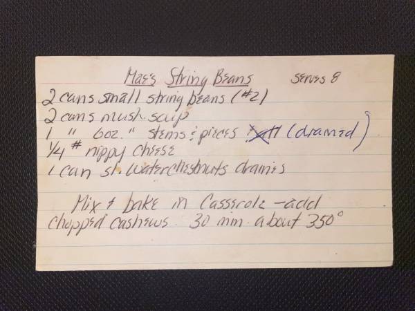 Original recipe card IMG_9413