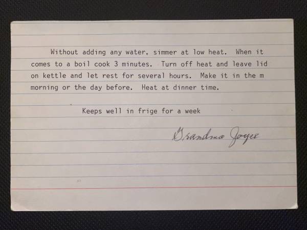 Original recipe card IMG_9417