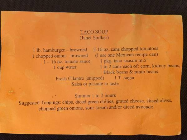 Original recipe card IMG_9439