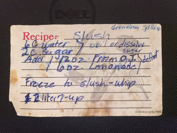Original recipe card IMG_9447