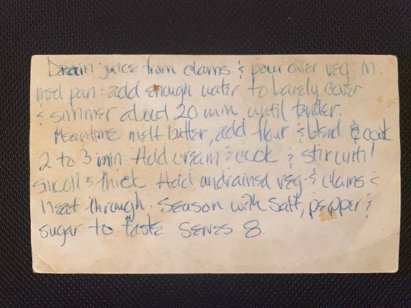 Original recipe card IMG_9461