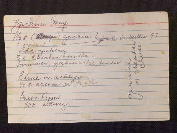Original recipe card IMG_9466