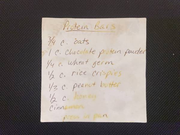 Original recipe card IMG_9473