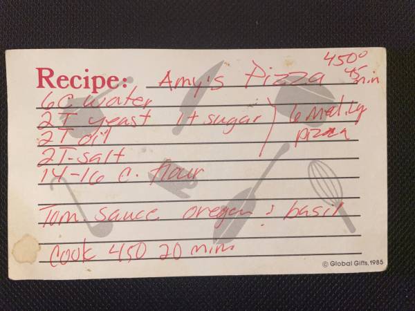 Original recipe card IMG_9474
