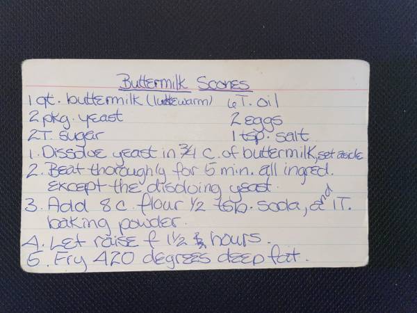 Original recipe card IMG_9484