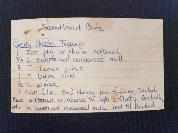 Original recipe card IMG_9491