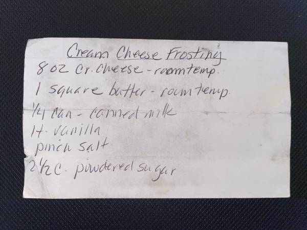Original recipe card IMG_9494