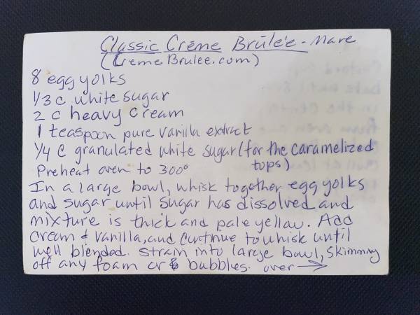 Original recipe card IMG_9511
