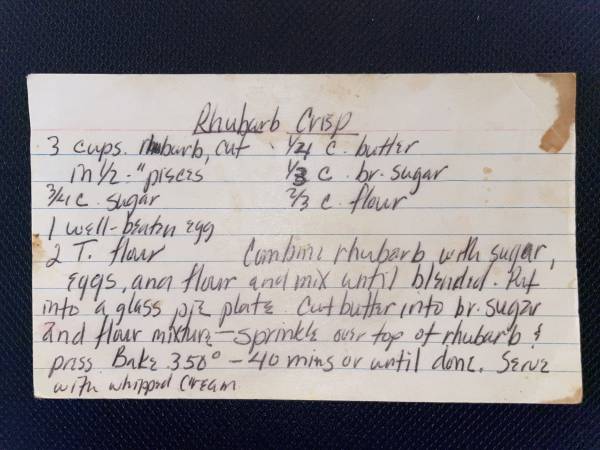 Original recipe card IMG_9513