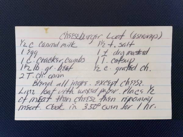 Original recipe card IMG_9520