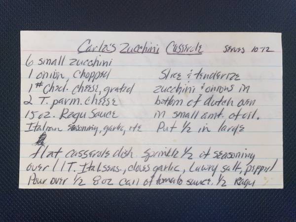 Original recipe card IMG_9531