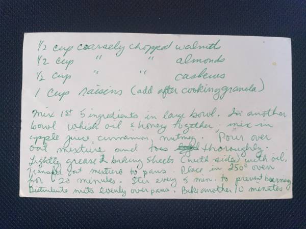 Original recipe card IMG_9537